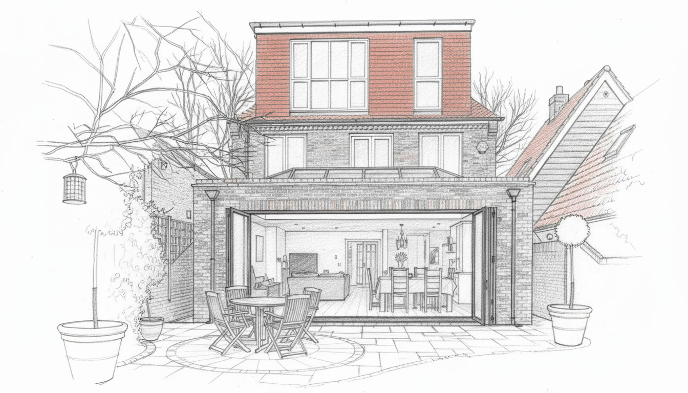 New build home construction